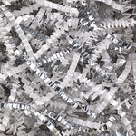 Partners Brand Crinkle Paper, 10 lbs., White/Silver Metallic Blend (CPB10DD)