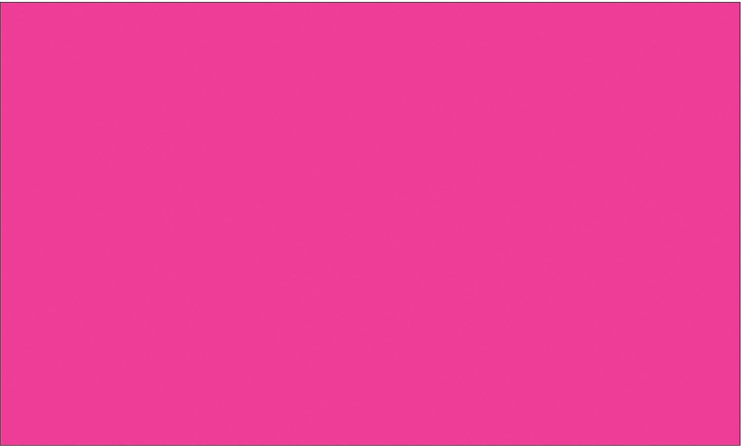 Tape Logic 3" x 2" Rectangle Inventory Label, Fluorescent Pink, 500/Roll