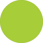 Tape Logic 1" Circle Inventory Label, Fluorescent Green, 500/Roll