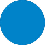 Tape Logic 1/2" Circle Inventory Label, Light Blue, 500/Roll
