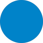 Tape Logic 2" Circle Inventory Label, Light Blue, 500/Roll