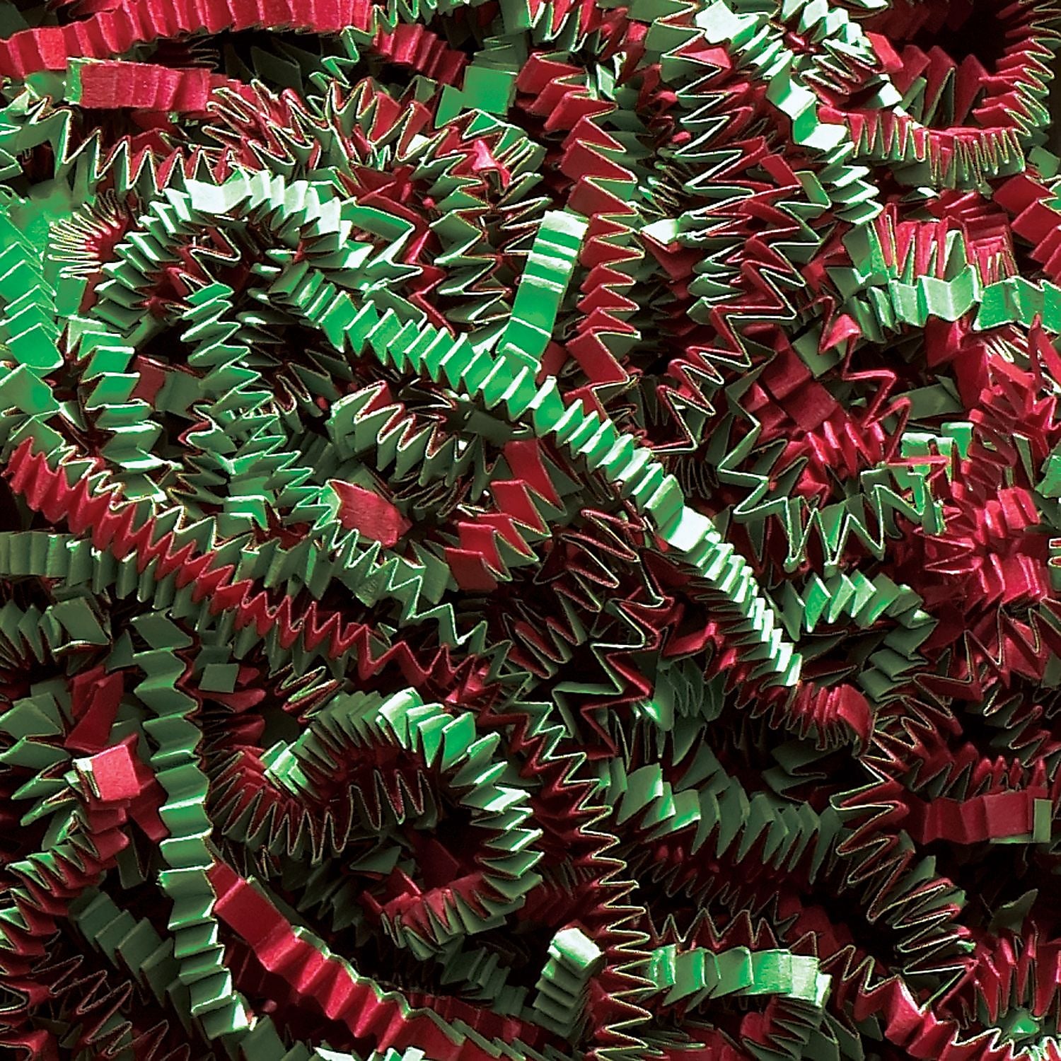Partners Brand Crinkle Paper, 10 lbs., Christmas Blend (CPB10CC)