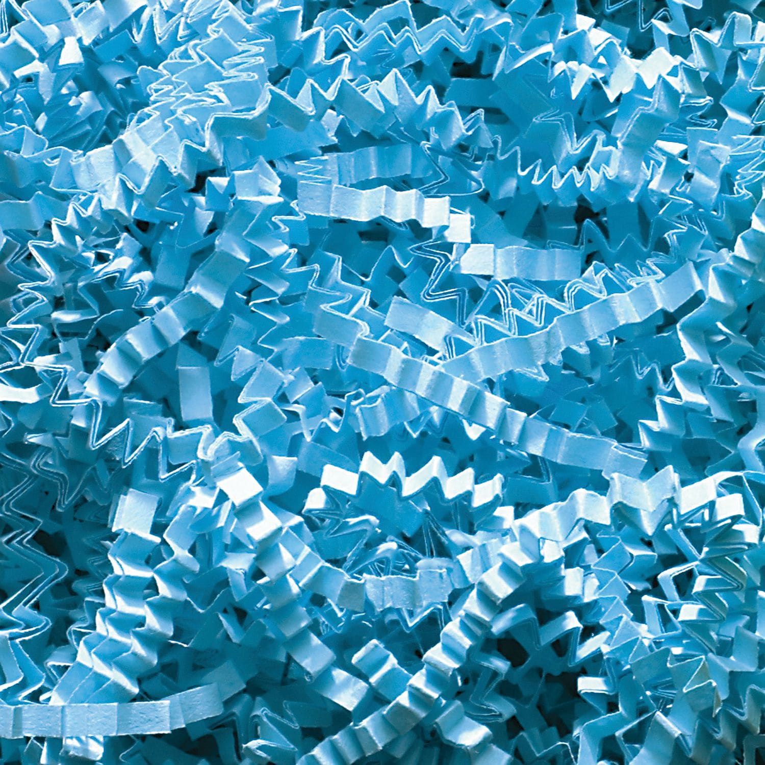 Partners Brand Crinkle Paper, 10 lbs., Sky Blue (CP10Z)
