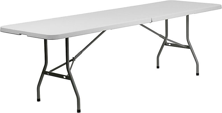 Flash Furniture 96" Bi-Folding Table, Granite White, 6/Pack (6RB3096FH)