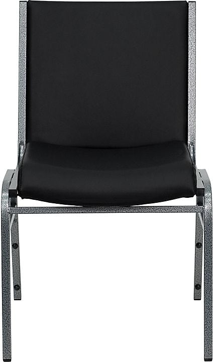 Flash Furniture HERCULES™ Vinyl Heavy Duty Stack Chair, Black, 40/Pack (40XU60153BKVYL)