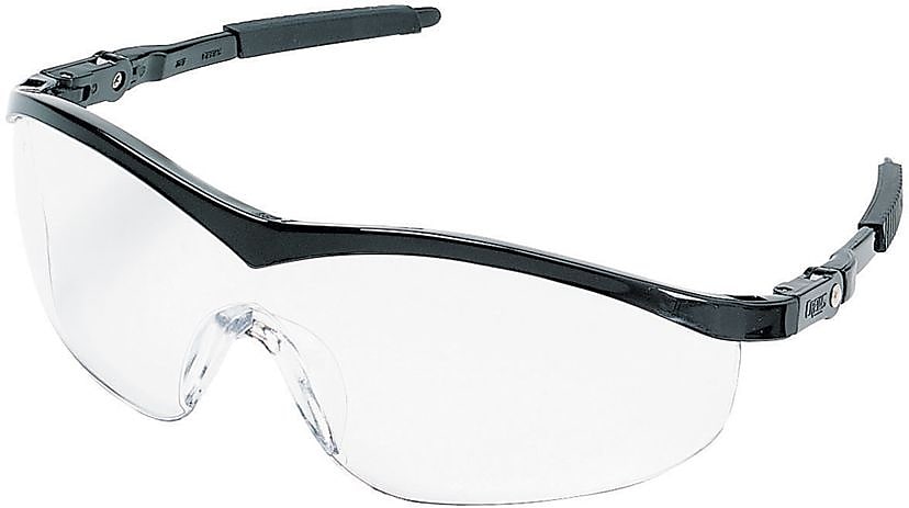 MCR Safety® Storm® ST110 Protective Eyewear, Clear/Black (135-ST110)