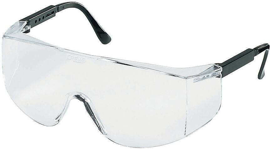 MCR Safety® Tacoma® TC110XL Protective Eyewear, Clear/Black (135-TC110XL)