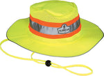 Ergodyne GloWear 8935 Cooling High Visibility Sun Hat, Lime, Large/Extra-Large (23260)