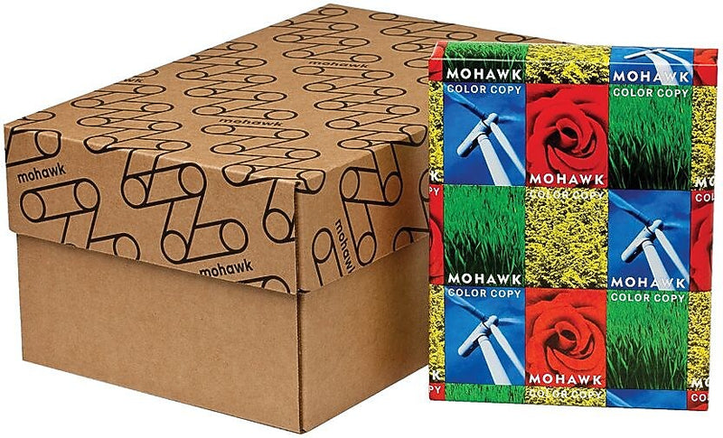 Mohawk 11" x 17" Color Copy Paper, 24 lbs., 98 Brightness, 2500 Sheets/Carton (12-202CASE)
