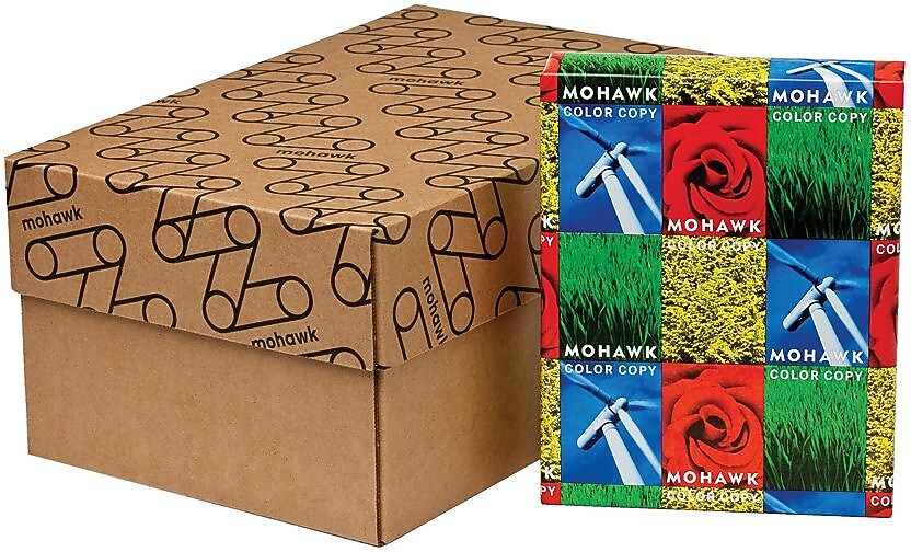 Mohawk 11" x 17" Color Copy Paper, 24 lbs., 98 Brightness, 2500 Sheets/Carton (12-202CASE)