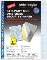 Blanks USA Kan't Kopy 8.5" x 11" Carbonless Security Paper, 20 lbs., Blue, 250 Sheets/Pack (KC22A1VBL)