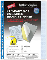 Blanks USA Kan't Kopy 8.5" x 11" Carbonless Security Paper, 20 lbs., Blue, 500 Sheets/Ream (KC25A1VBL)
