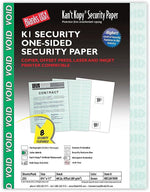Blanks USA Kan't Kopy 8.5" x 11" Security Paper, 60 lbs., Green, 250 Sheets/Pack (KK12A1VGR)