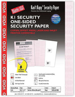 Blanks USA Kan't Kopy 8.5" x 11" Security Paper, 60 lbs., Red, 250 Sheets/Pack (KK12A1VRE)
