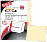 Blanks/USA® Bristol Digital Postcard, 5 1/2" x 4 1/4", Ivory, 125/Pack