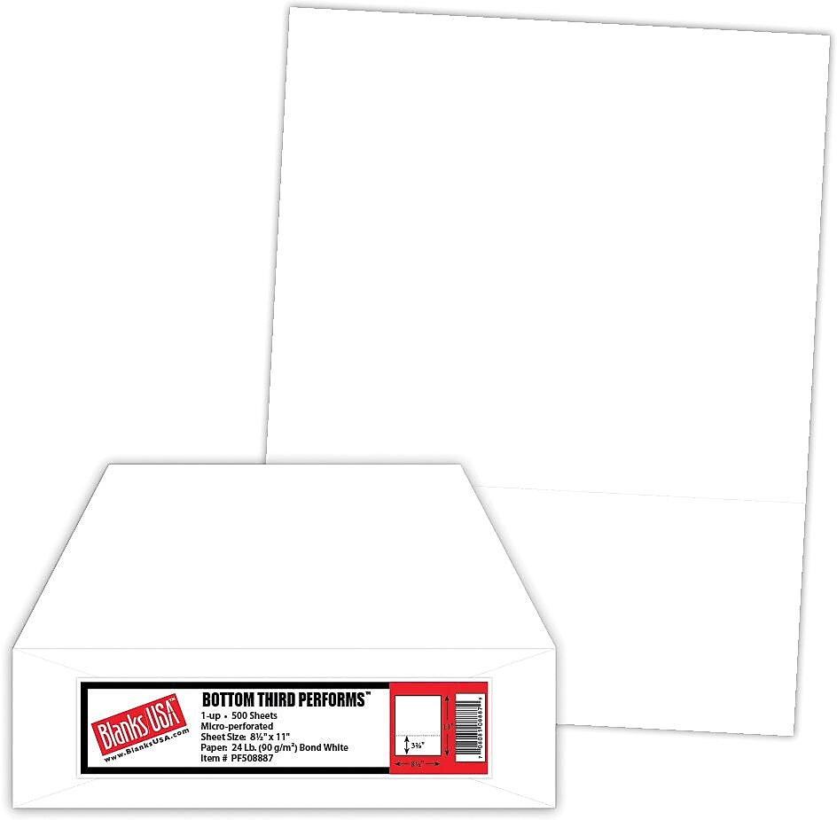 Blanke Purchase Requisitions, 8.5" x 11", 500 Sets/Book (PF508887)