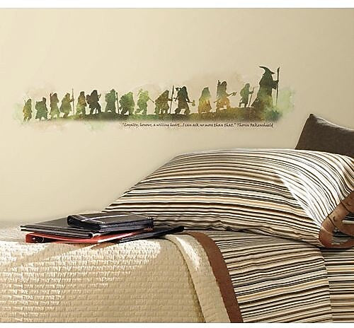 RoomMates® The Hobbit Quote Peel and Stick Wall Decal