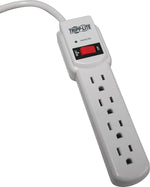 Tripp Lite 4 Outlet Surge Suppressor, 4' Cord, 450 Joules (TLP404)