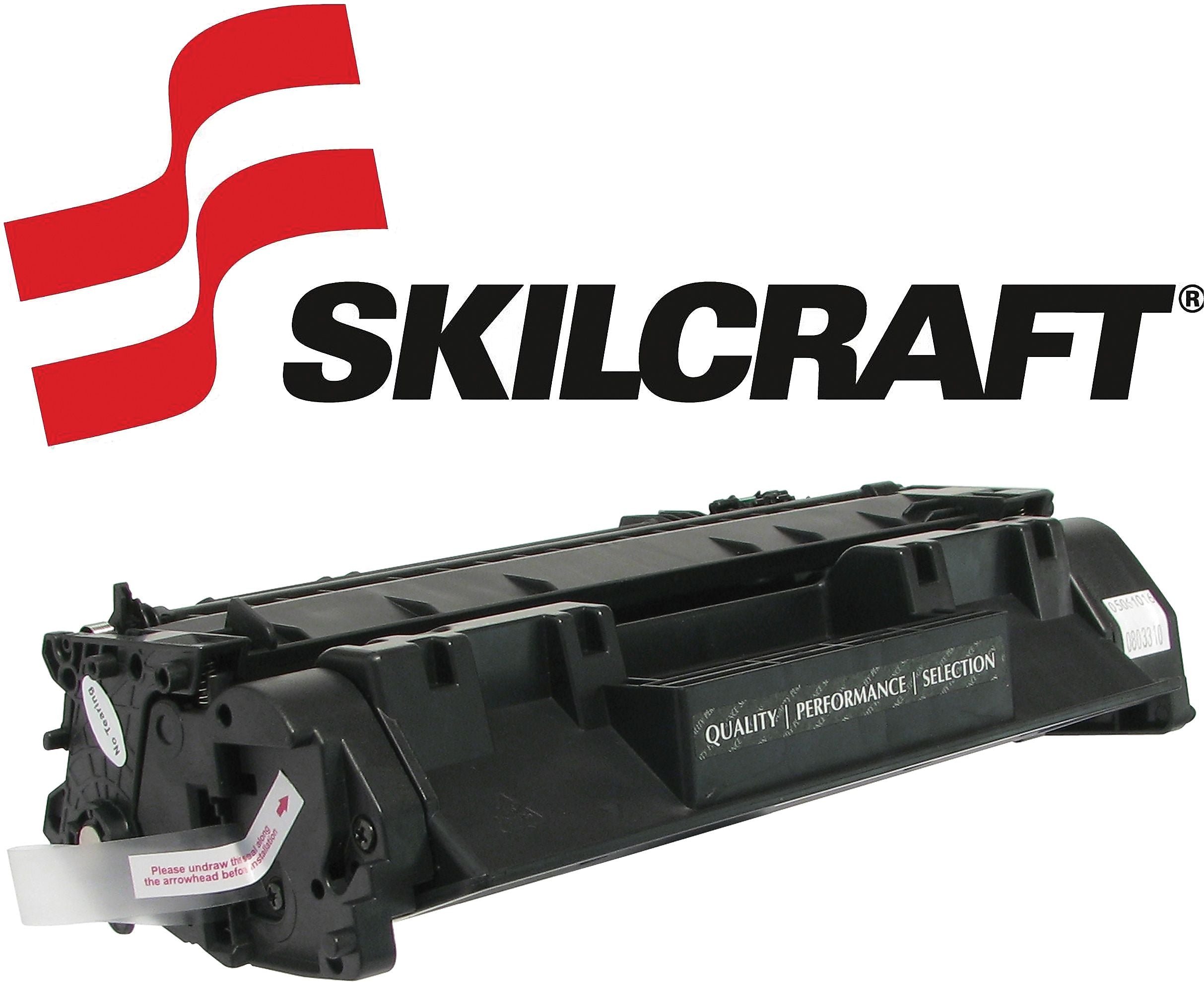 Skilcraft Remanufactured Black Standard Yield Toner Cartridge Replacement for HP 05A (CE505A)