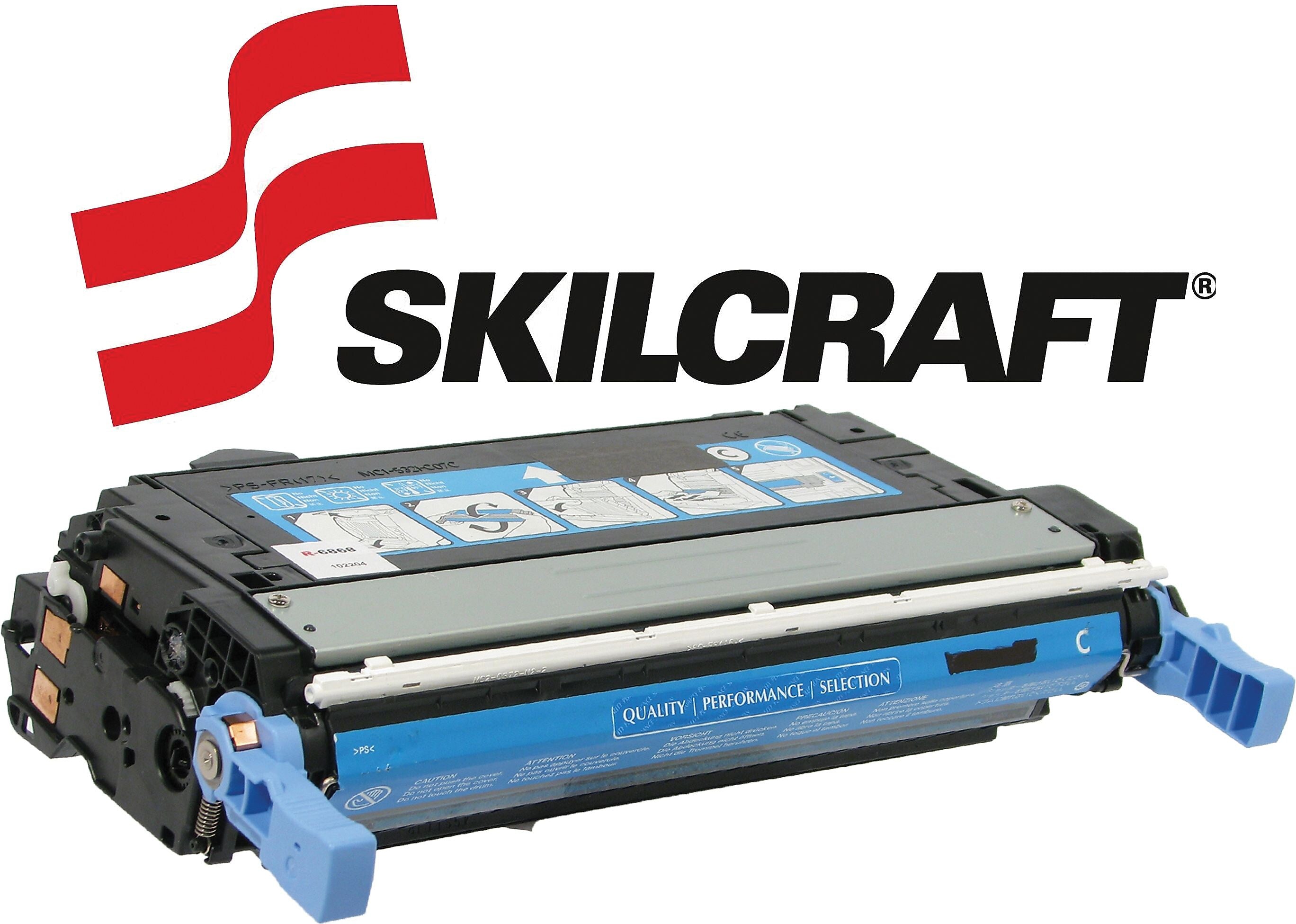 Skilcraft Remanufactured Cyan Standard Yield Toner Cartridge Replacement for HP Q5951A (Q5951A)