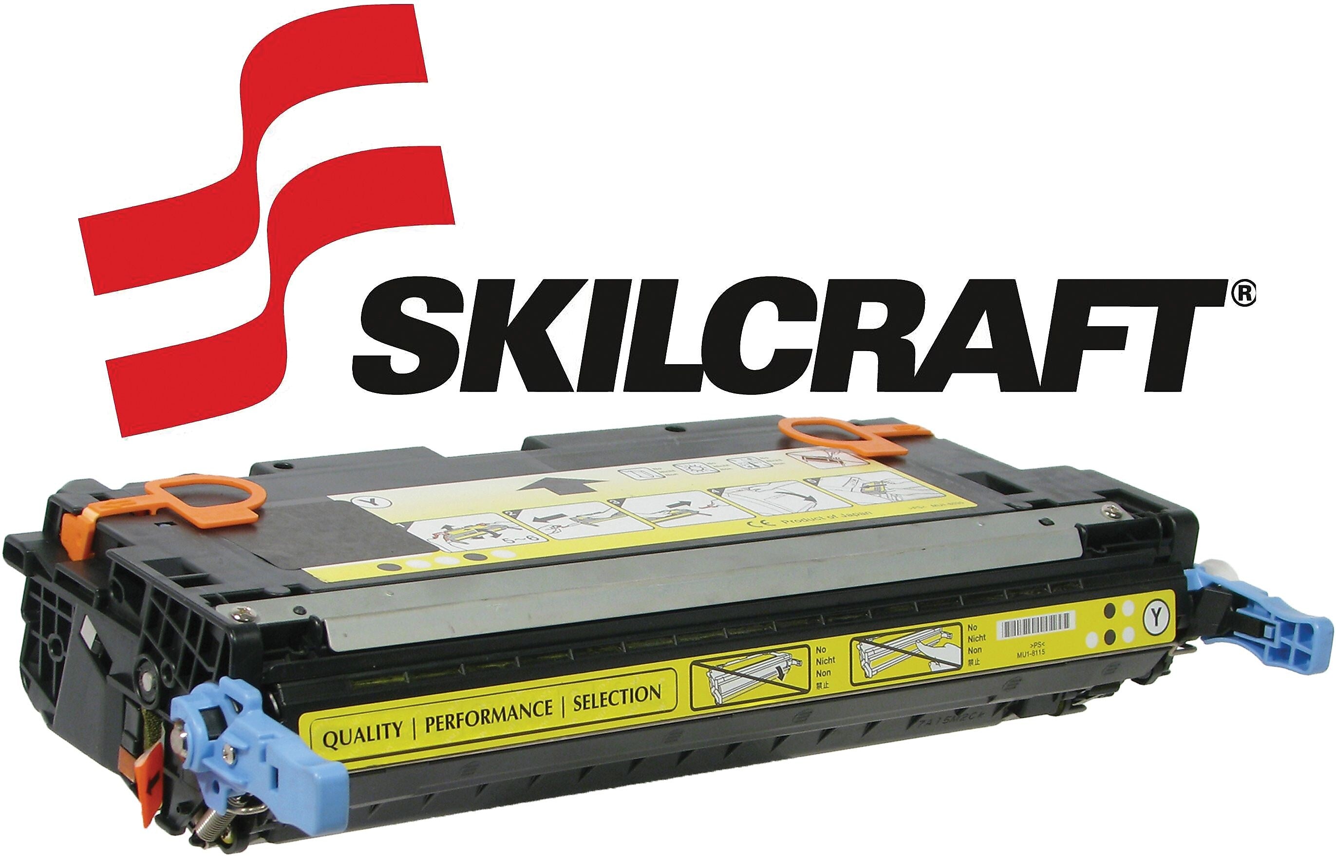 Skilcraft Remanufactured Yellow Standard Yield Toner Cartridge Replacement for HP Q5952A (Q5952A)