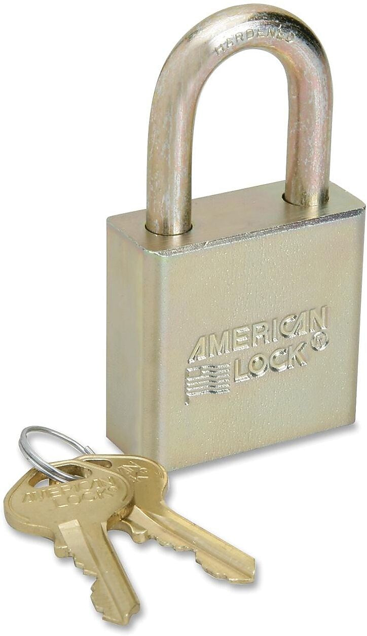 AbilityOne Padlock, 1 3/4" Width, Steel (5340015881036)