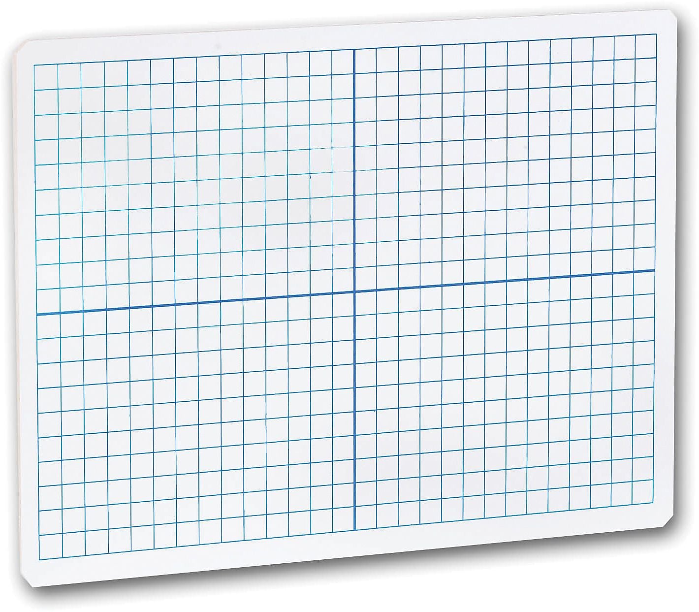 Flipside XY Axis/Plain, Double-Sided Dry-Erase Whiteboard, 9" x 12" (FLP11200)