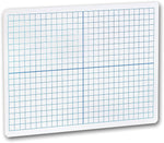 Flipside XY Axis/Plain, Double-Sided Dry-Erase Whiteboard, 9" x 12" (FLP11200)