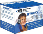 Hamilton Buhl HygenX Disposable Headphone Covers, Black, 50 Pairs/Box (HYGENX25)