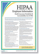 ComplyRight HIPAA Employee Information Poster (AR0953)