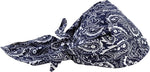 Ergodyne Chill-Its 6710 Cooling Bandana, Navy Western, One Size, 24/Carton (12326)