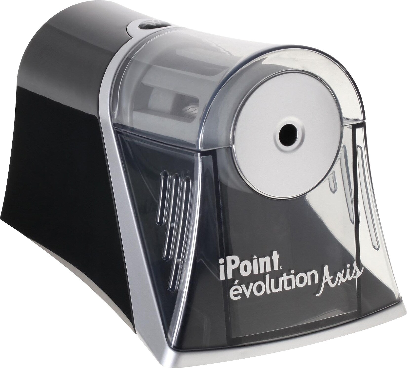 Westcott iPoint Evolution Axis Pencil Sharpener, Black (15510)
