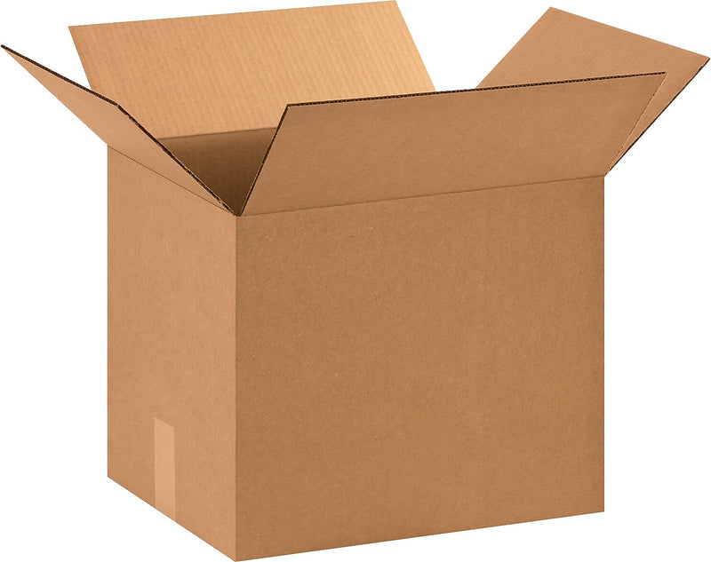 15" x 10" x 12" Shipping Boxes, 32 ECT, Brown, 25/Bundle (151012)