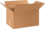 17" x 12" x 10" Heavy Duty Shipping Boxes, 32 ECT, Brown, 25/Bundle (171210)