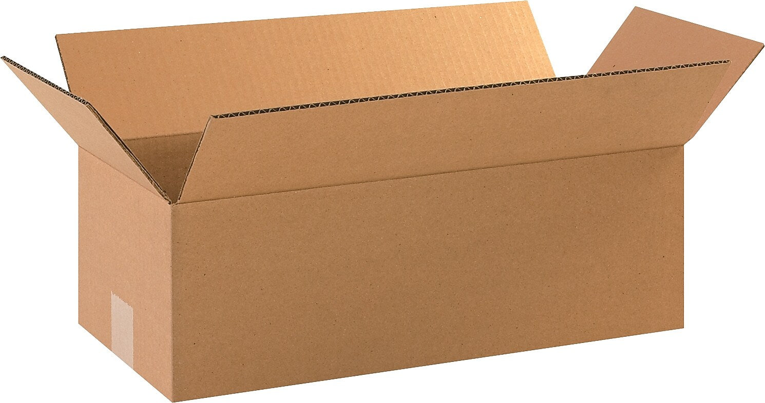 20" x 8" x 6" Shipping Boxes, 32 ECT, Brown, 25/Bundle (2086)