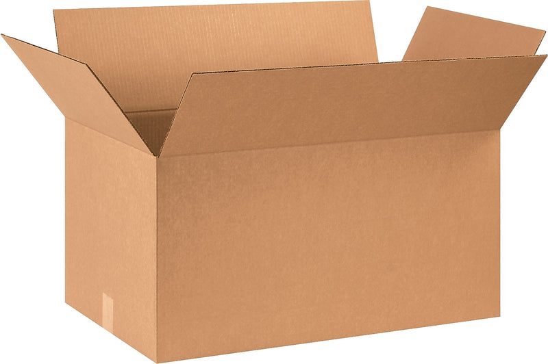 28" x 14" x 14" Heavy Duty Shipping Boxes, 32 ECT, Brown, 20/Bundle (281414)