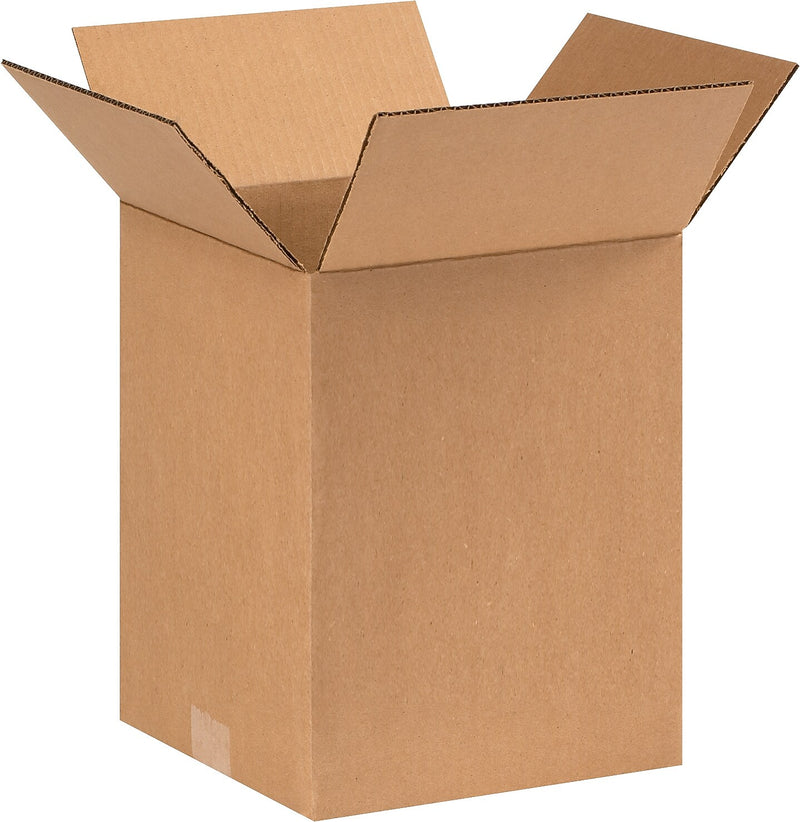 9" x 9" x 12" Shipping Boxes, 32 ECT, Kraft, 25/Bundle (BS090912)