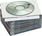 The Packaging Wholesalers 5-13/16" x 5" x 1/2" CD Jewel Case Corrugated Mailer, Holds 1 CD