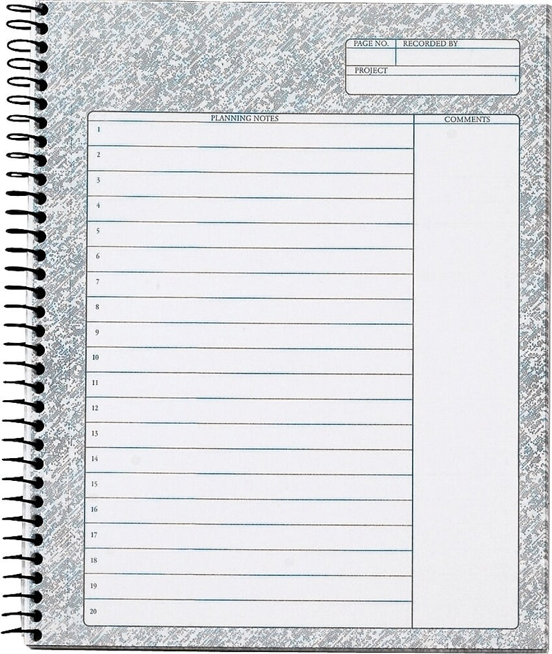 TOPS Docket 6.75" x 8.5" Planner, Paper Cover, Burgundy (63754)