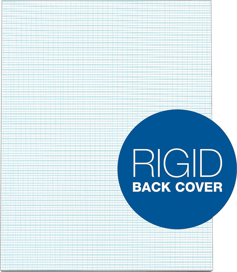 TOPS Notepad, 8.5" x 11", Graph Ruled, White, 50 Sheets/Pad (33101)