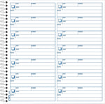 TOPS Voice Message Pad, 8-1/2" x 8-1/4", White, 50 Sheets/Pad (44165)