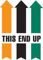 Decker Tape "This End Up" Label, 6" x 4", 500/Roll (DL1850D)