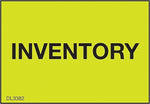 Decker Tape "Inventory" Label, 1-3/8" x 2", 500/Roll (DL3382A)