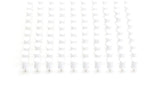 Poppin Push Pins, White, 100/Pack (100420)