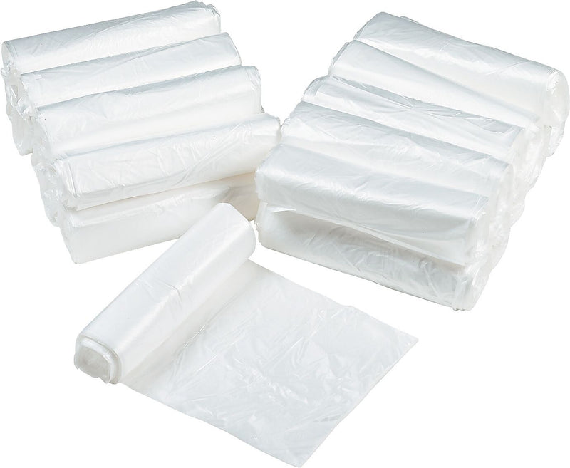 Ultra Plus® Can Liners Trash Bags, 11 microns Thickness, Natural, 33 gal, 500/Carton (WHD4011)