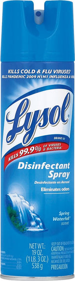 Lysol Disinfectant Aerosol Spray, Spring Waterfall, 19 oz. (RAC79326)