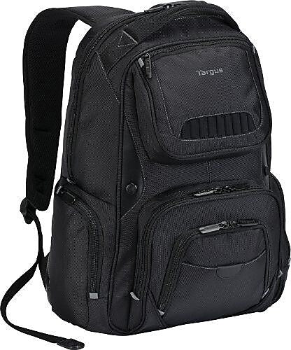 Targus Legend Laptop Backpack, Black Polyester (TSB705US)