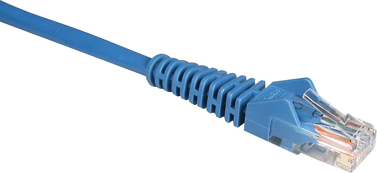 Tripp Lite 25' Cat6 Gigabit Snagless Molded Patch Cable; Blue