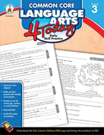 Carson-Dellosa™ Common Core Language Arts 4 Today Workbook, Grade 3