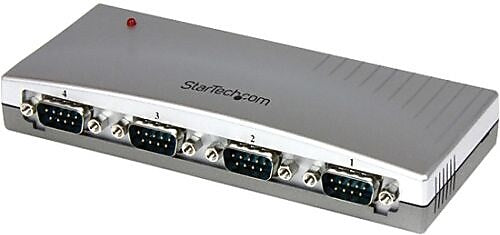 StarTech 4 Port USB to RS232 Serial DB9 Adapter Hub